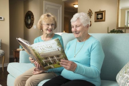 Two ladies from Wesley Woods Newnan