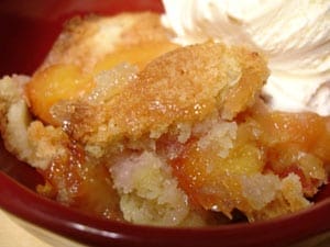 Georgia Peach Cobbler