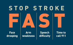 Recognize the Warning Signs of Stroke F.A.S.T.