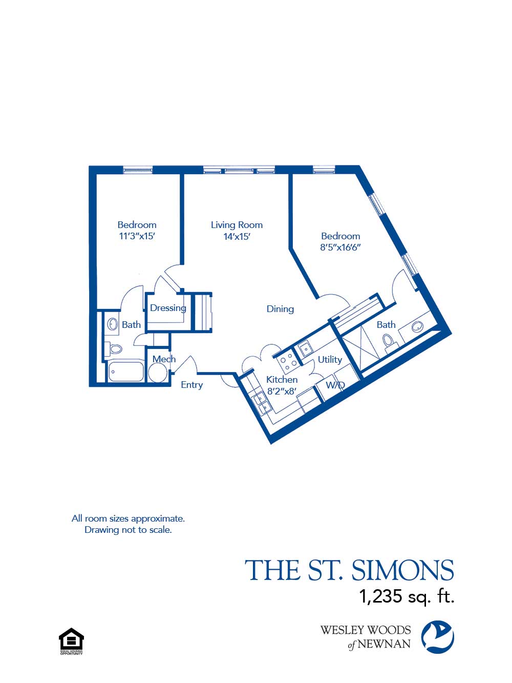 St. Simons Floor plan