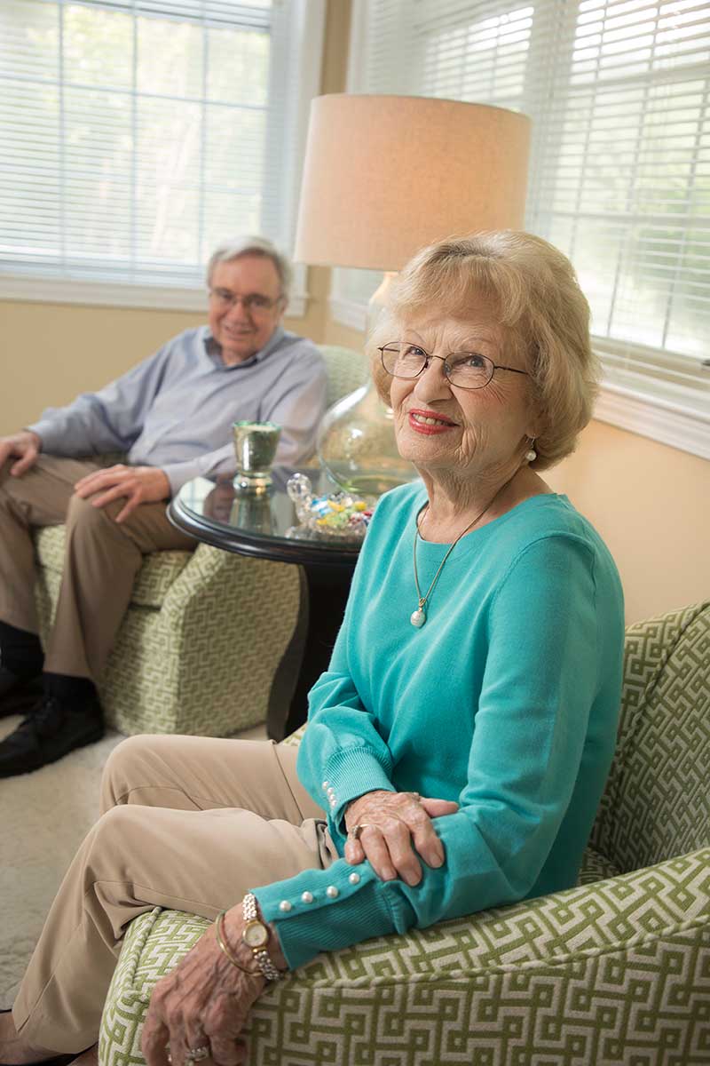 about Wesley Woods of Newnan happy resident