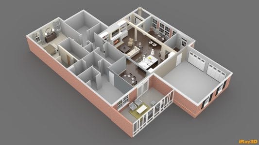 cottage floorplan overview