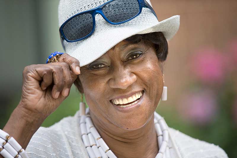branan towes - lady in a hat