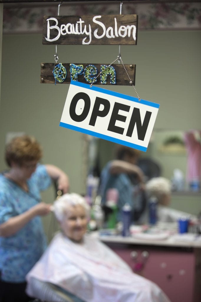 hair salon