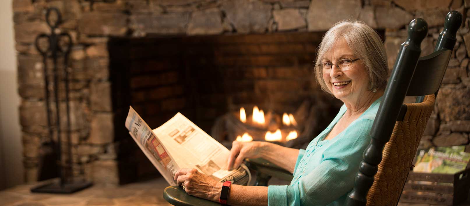 Happy Residents at Simpson Estates Wesley Woods Senior Living