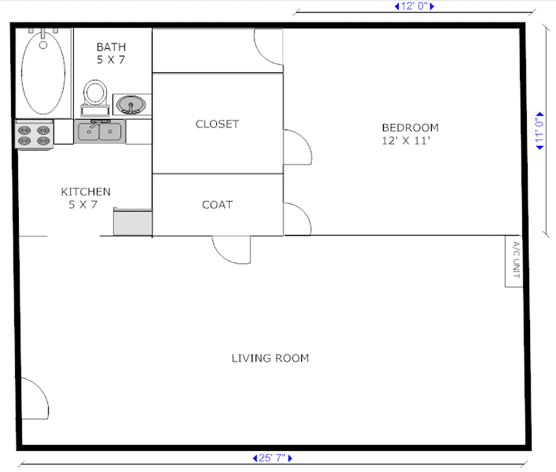 Lanier Gardens Floor Plans