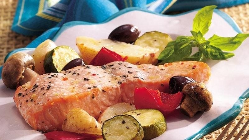 salmon provelcale