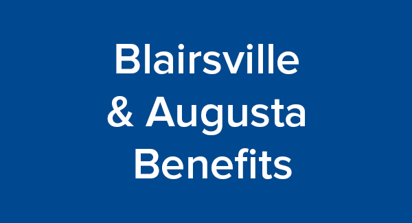 Blairsville and Augusta Benefits