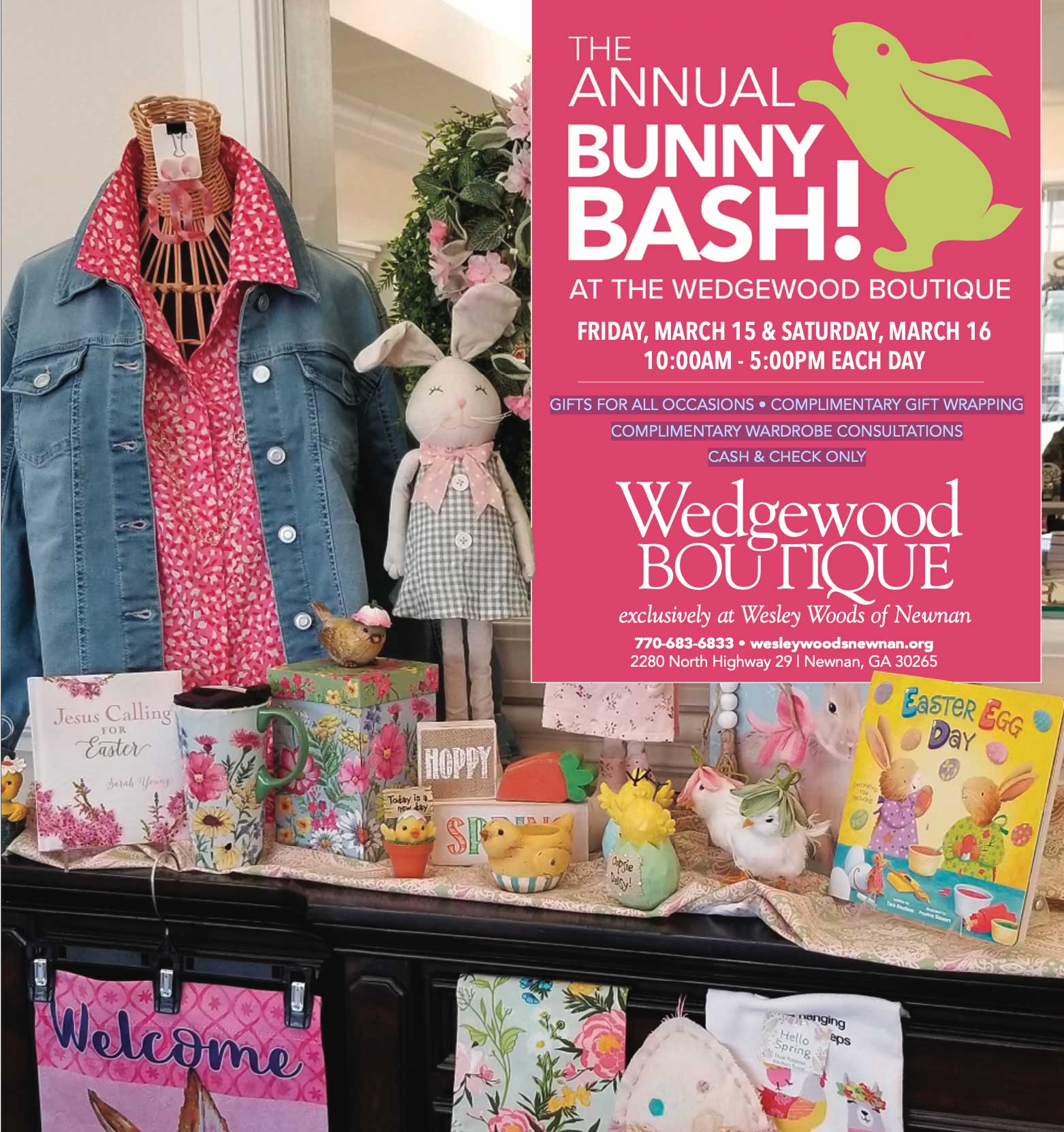 bunny bash flyer