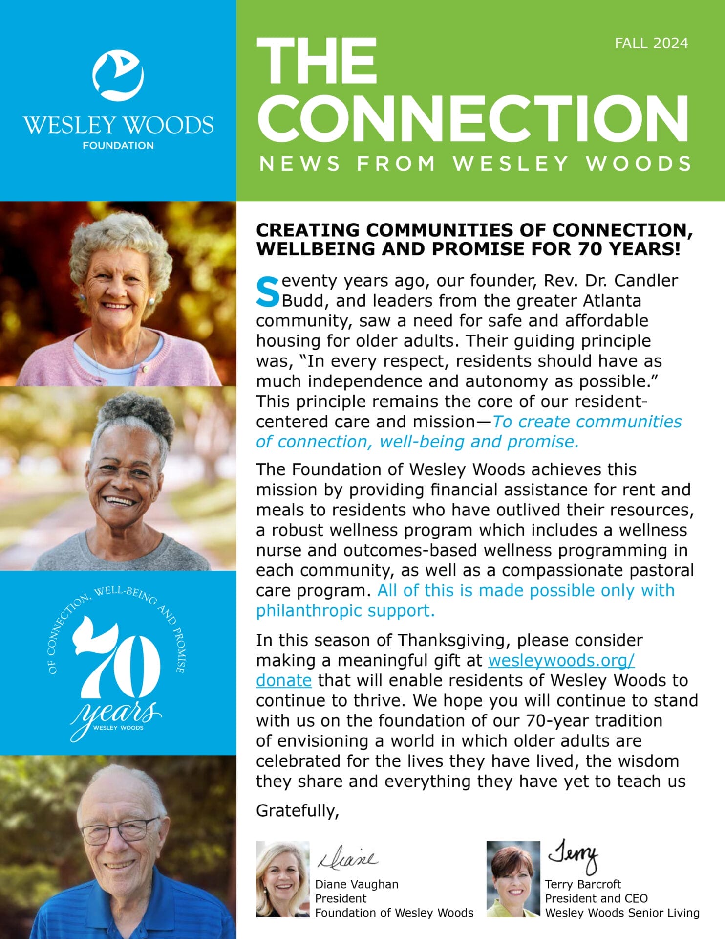 Fall 2024 Newsletter Cover